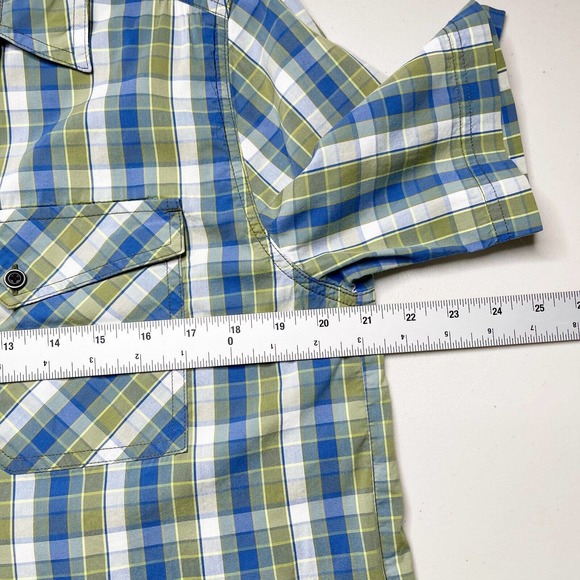 5.11 Tactical Single Flex Covert Shirt Size Fatigue Size S Plaid Short Sleeve - Picture 10 of 10